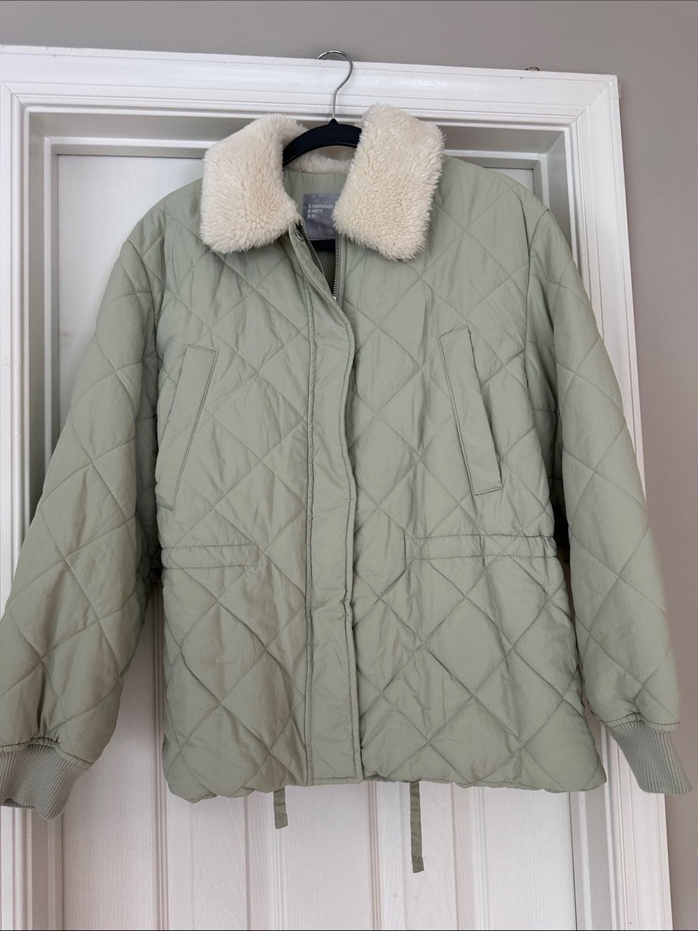 8 seconds quilted coat